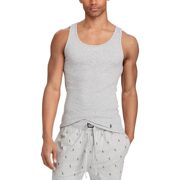 Mens Classic Fit Cotton Tanks 3-Packs - Picture 2 of 5